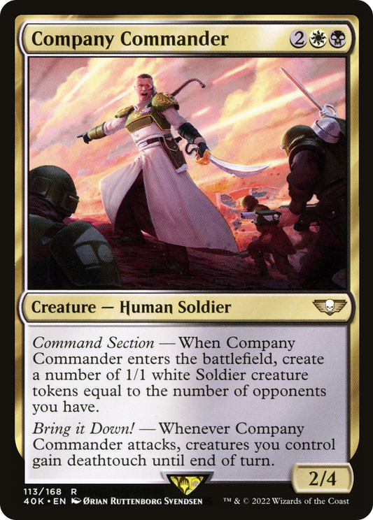 Company Commander [40K-113]