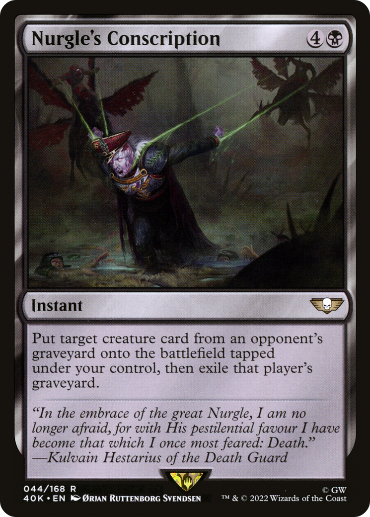 Nurgle's Conscription [40K-044]