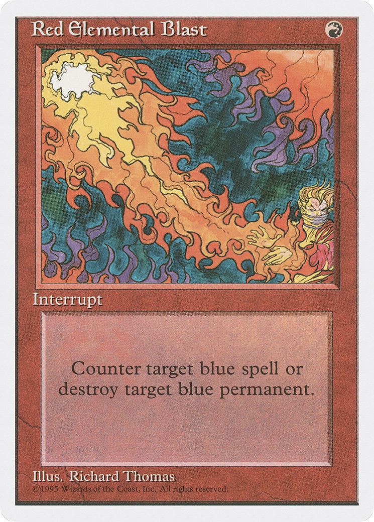 Red Elemental Blast [4ED-218]