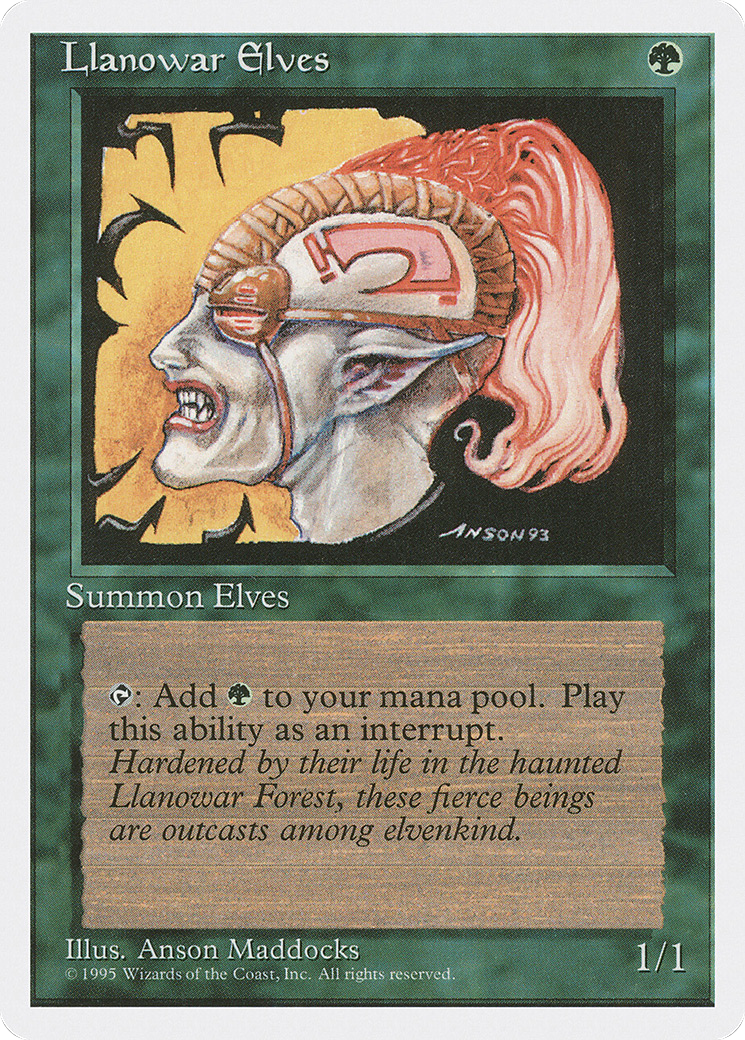 Llanowar Elves [4ED-261]