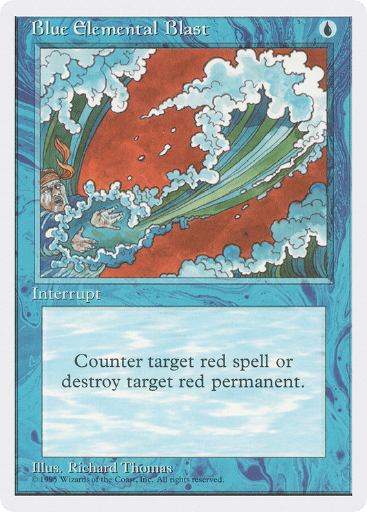 Blue Elemental Blast [4ED-063]