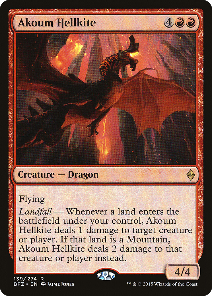 Akoum Hellkite [BFZ-139]