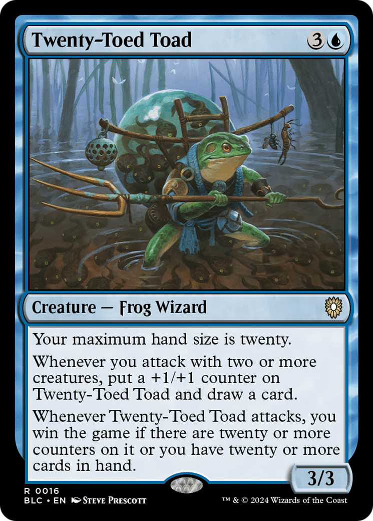 Twenty-Toed Toad [BLC-016]