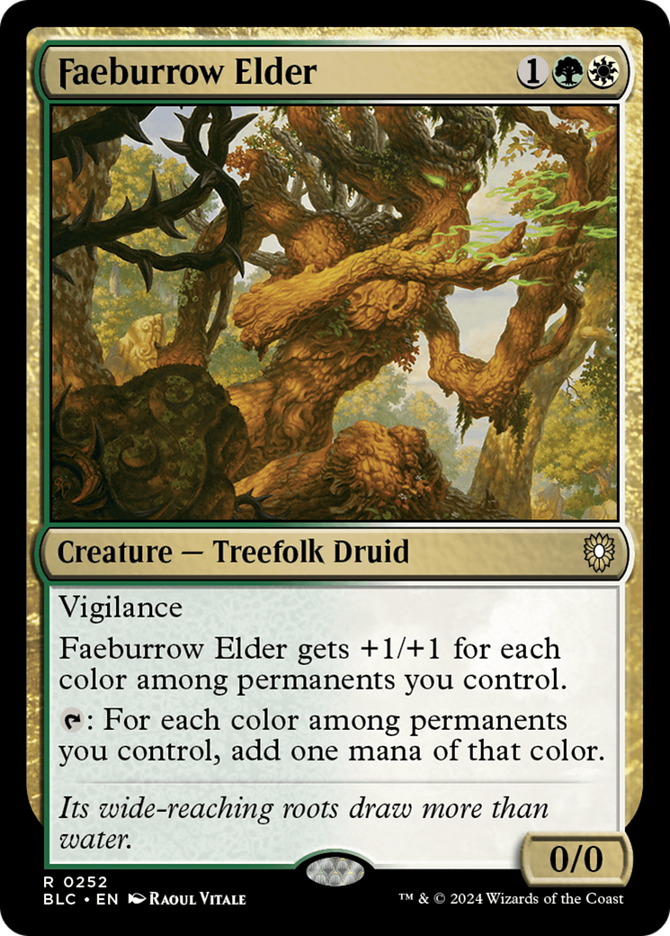 Faeburrow Elder [BLC-252]