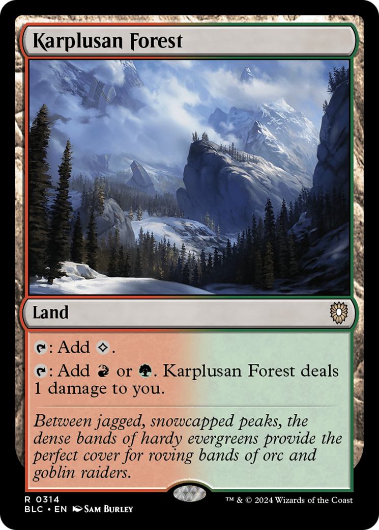 Karplusan Forest [BLC-314]