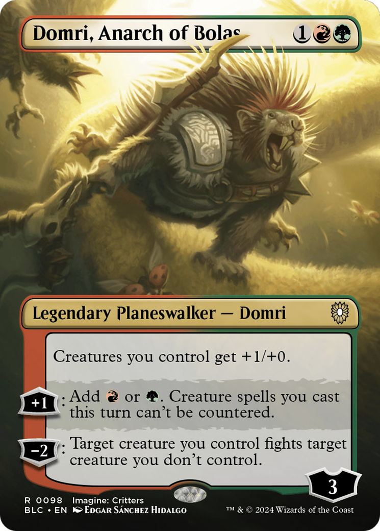 Domri, Anarch of Bolas [BLC-098]