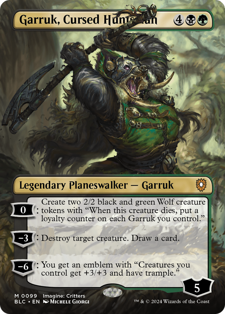 Garruk, Cursed Huntsman [BLC-099]