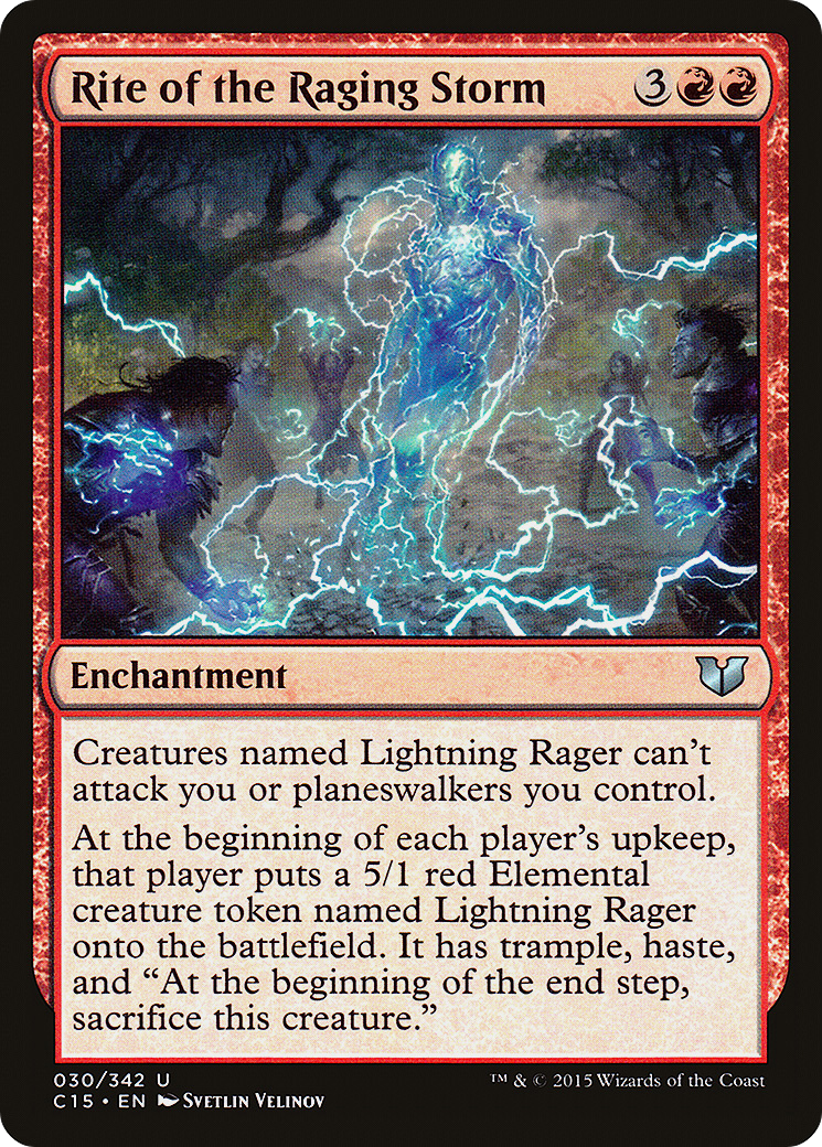 Rite of the Raging Storm [C15-030]
