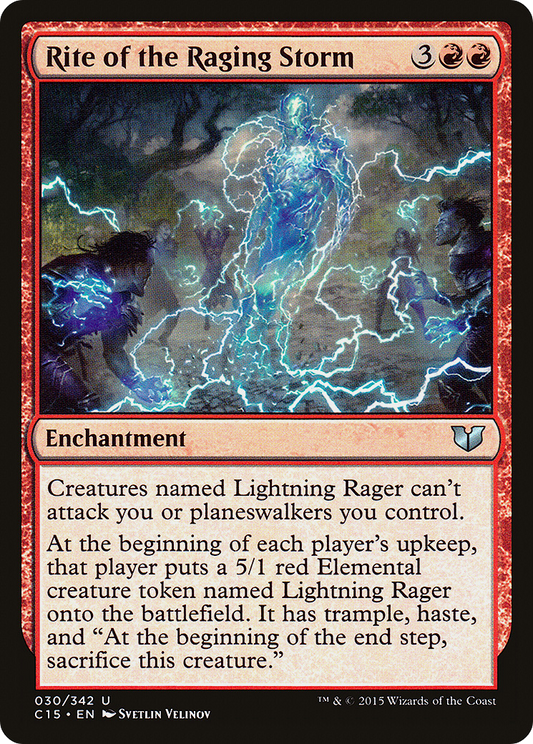 Rite of the Raging Storm [C15-030]