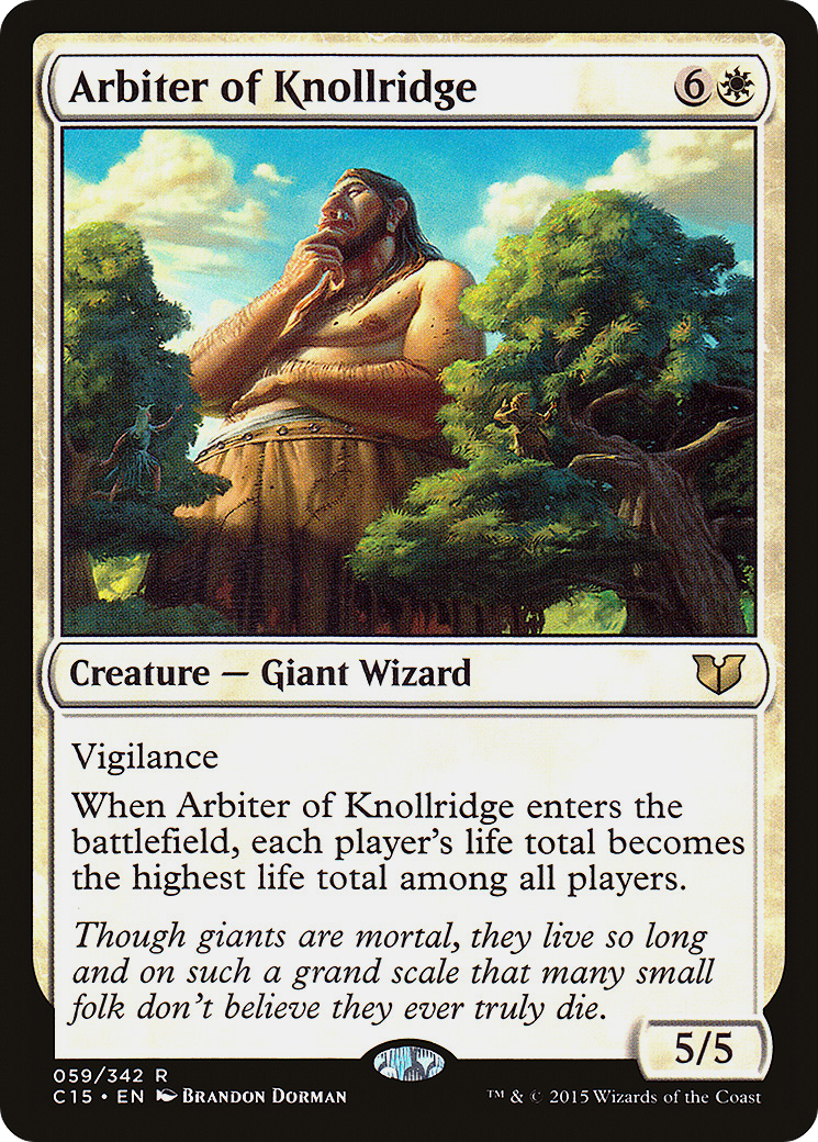 Arbiter of Knollridge [C15-059]