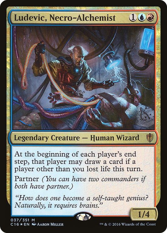 Ludevic, Necro-Alchemist [C16-037]