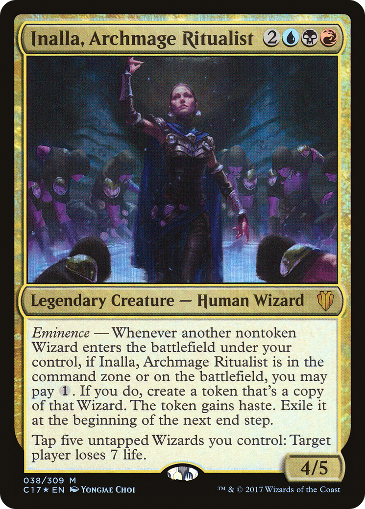 Inalla, Archmage Ritualist [C17-038]