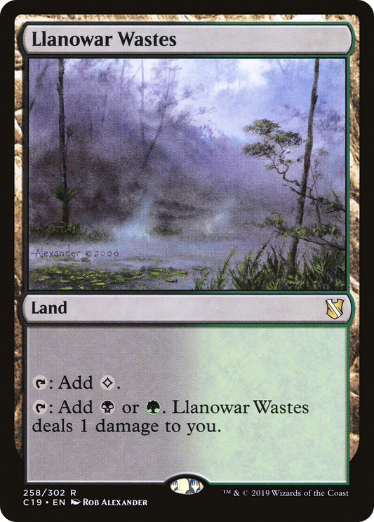 Llanowar Wastes [C19-258]