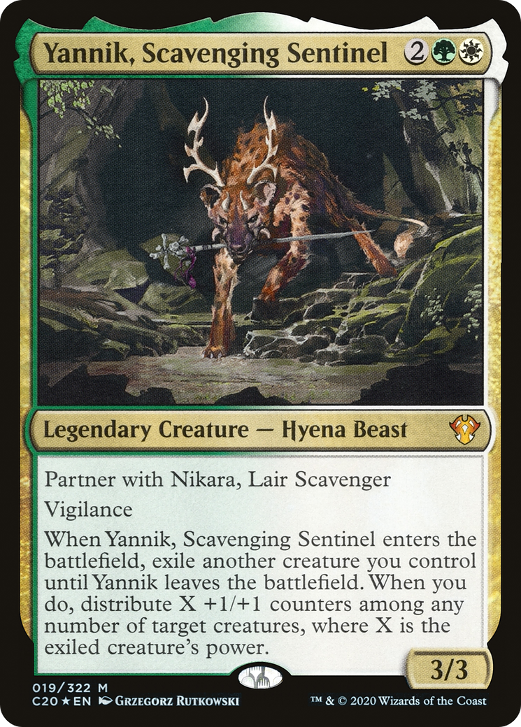 Yannik, Scavenging Sentinel [C20-019]