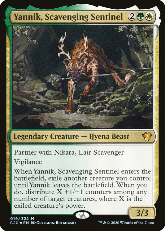 Yannik, Scavenging Sentinel [C20-019]