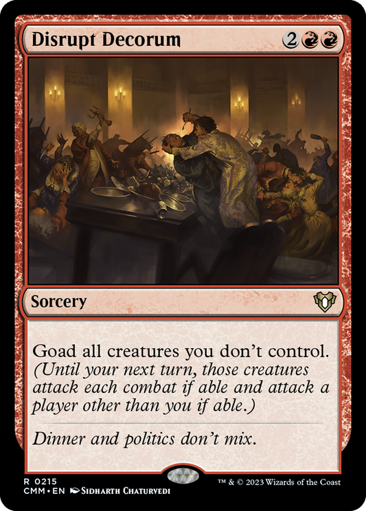 Disrupt Decorum [CMM-215]