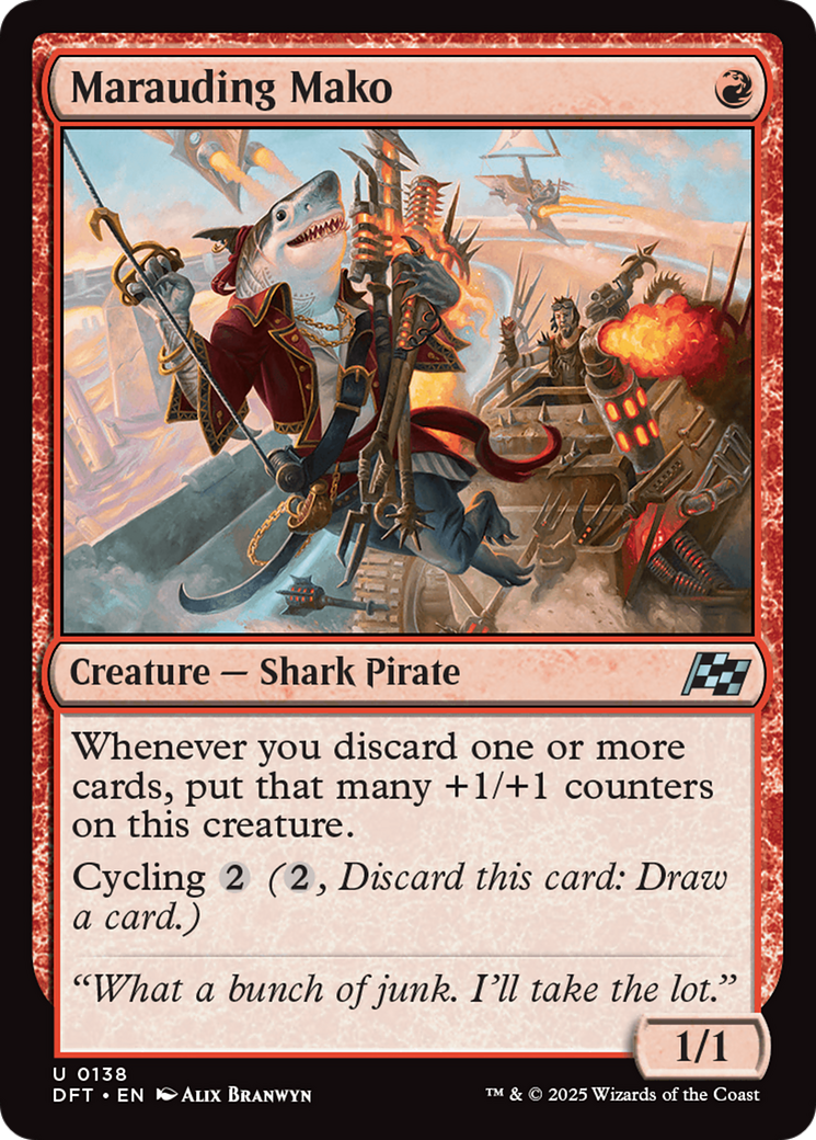 Marauding Mako [DFT-138]