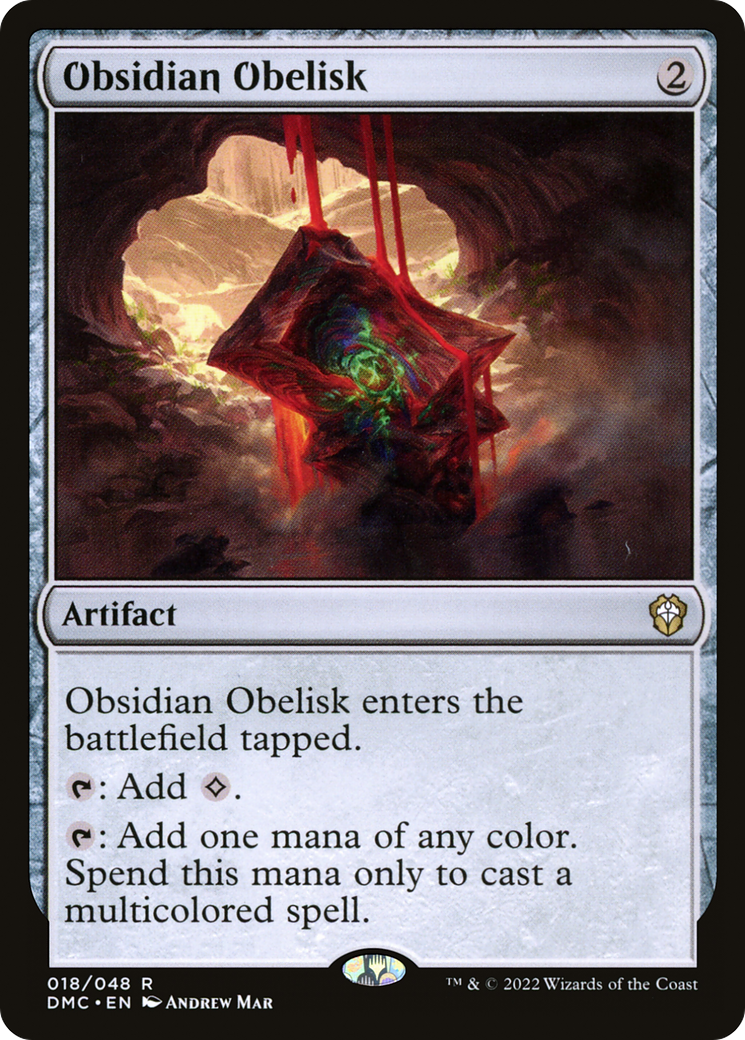 Obsidian Obelisk [DMC-018]