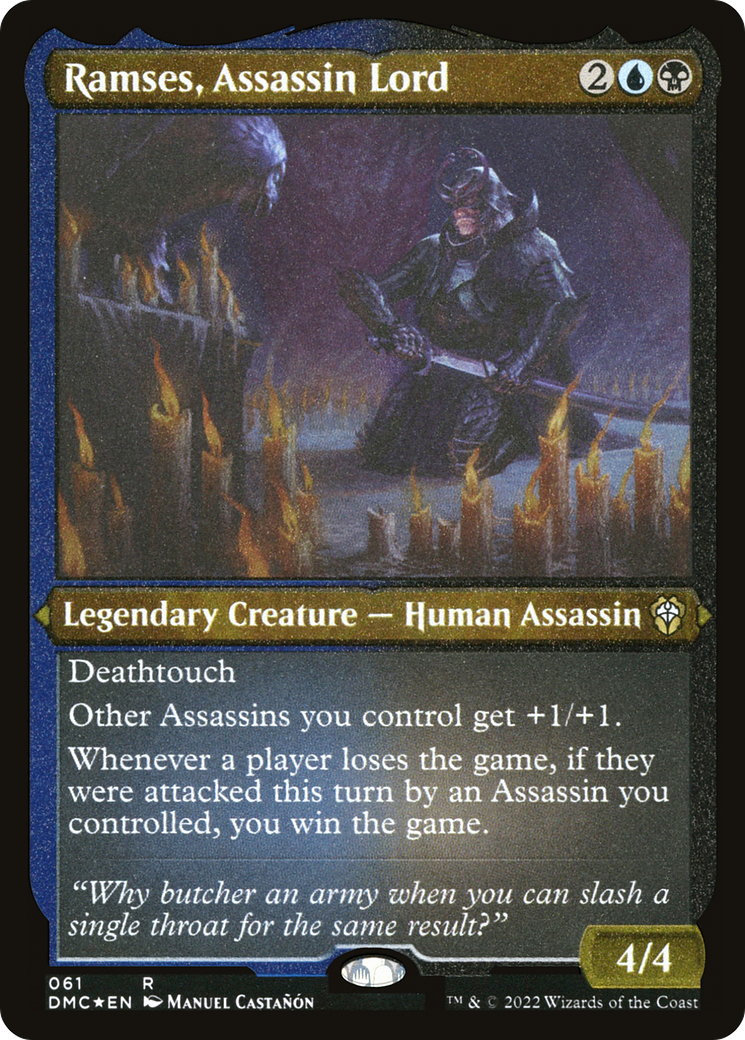 Ramses, Assassin Lord [DMC-061]
