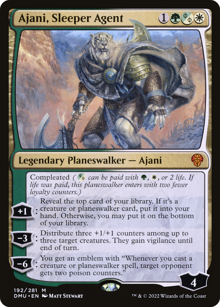 Ajani, Sleeper Agent [DMU-192]