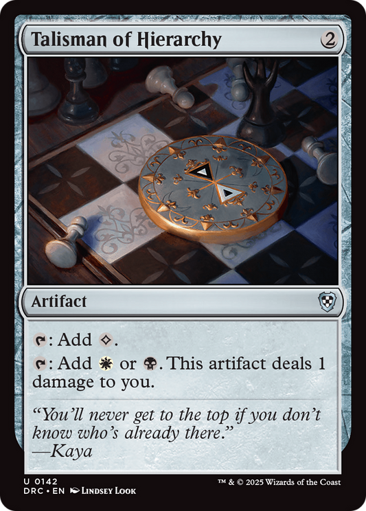 Talisman of Hierarchy [DRC-142]