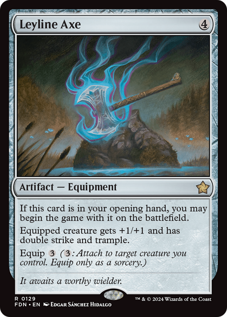 Leyline Axe [FDN-129]