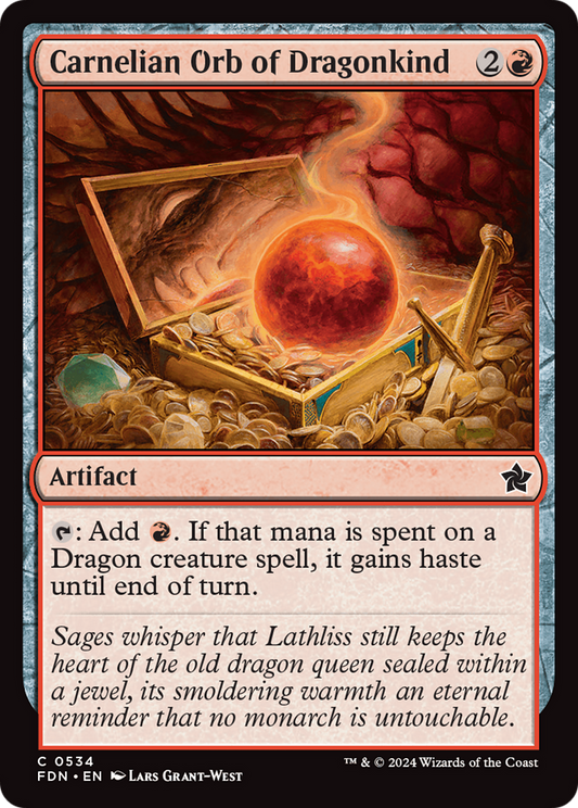 Carnelian Orb of Dragonkind [FDN-534]