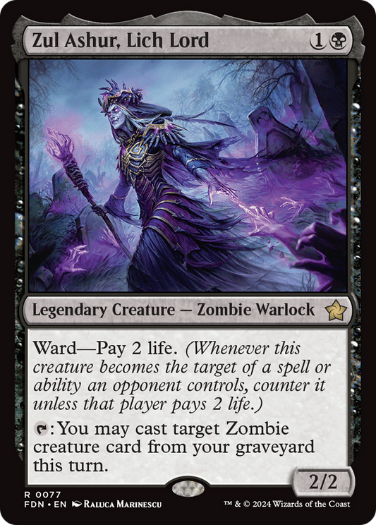 Zul Ashur, Lich Lord [FDN-077]