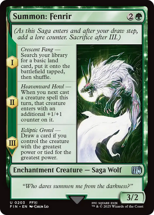 Summon: Fenrir [FIN-203]
