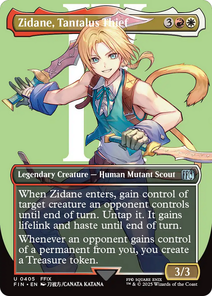Zidane, Tantalus Thief [FIN-405]