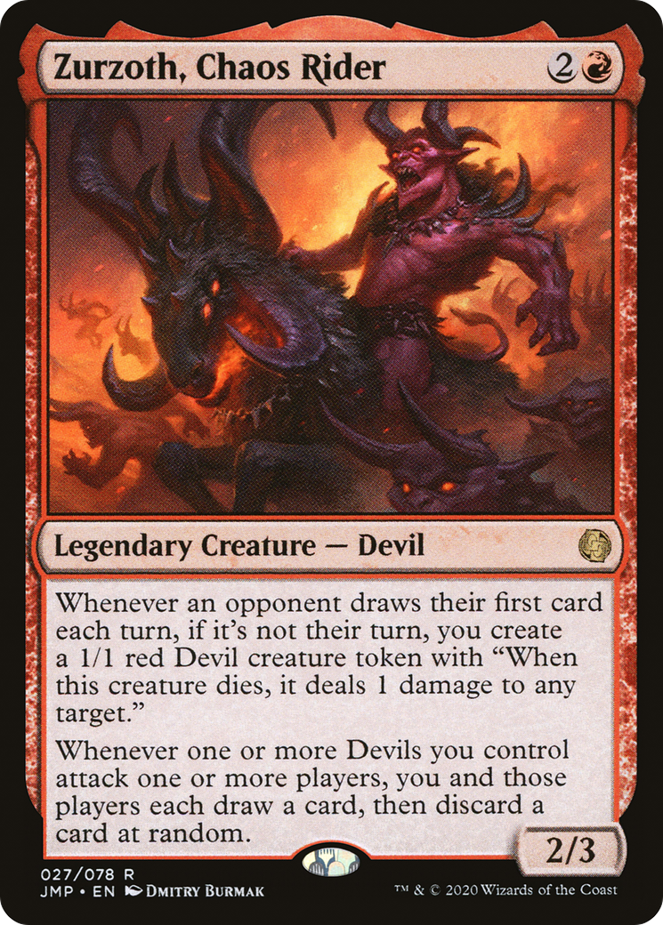 Zurzoth, Chaos Rider [JMP-027]