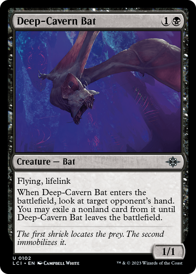 Deep-Cavern Bat [LCI-102]