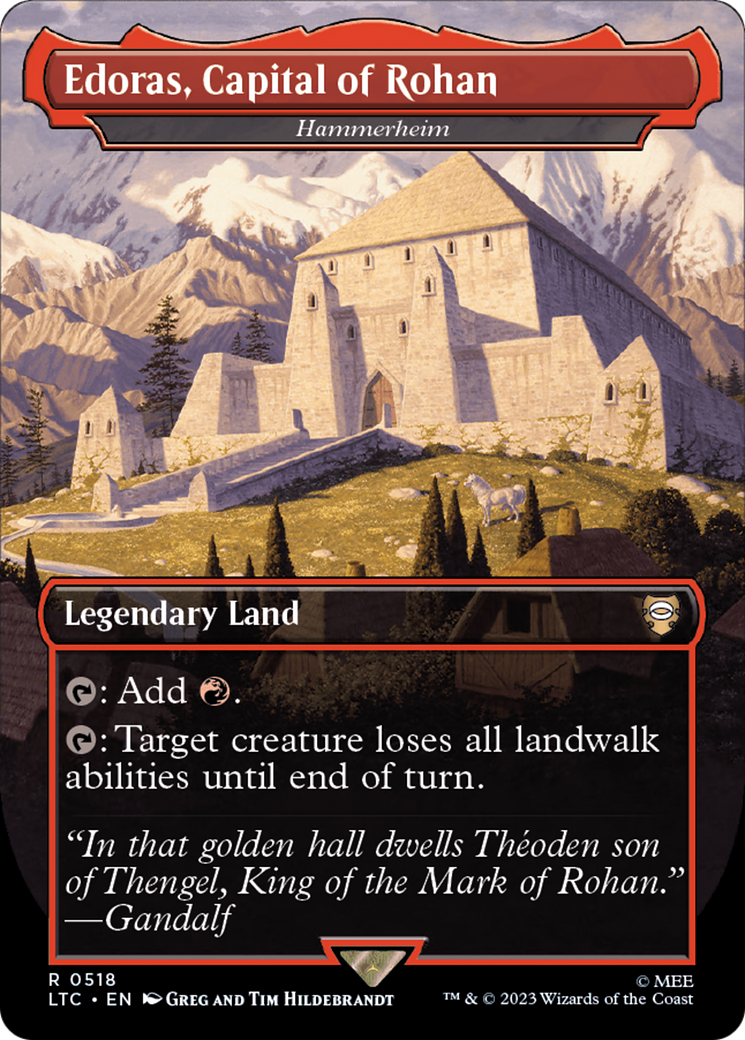 Hammerheim // Edoras, Capital of Rohan [LTC-518]