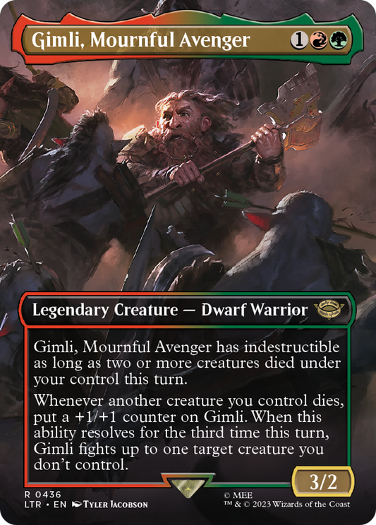 Gimli, Mournful Avenger [LTR-436]