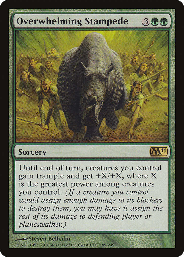 Overwhelming Stampede [M11-189]