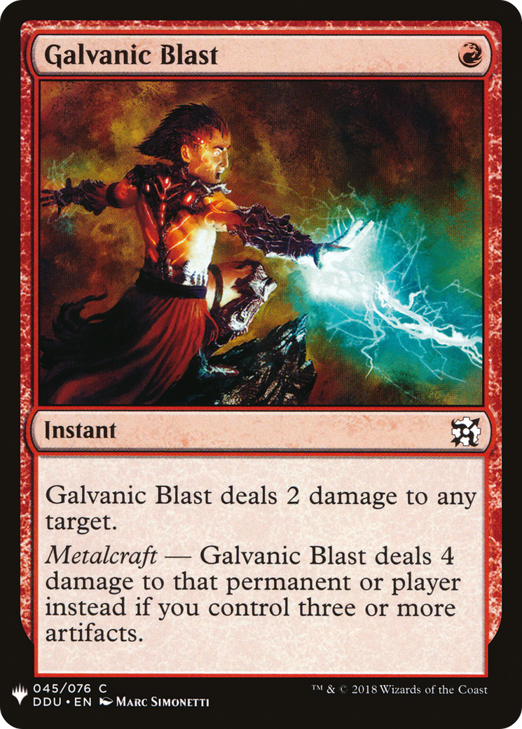 Galvanic Blast [PLST-DDU-045]