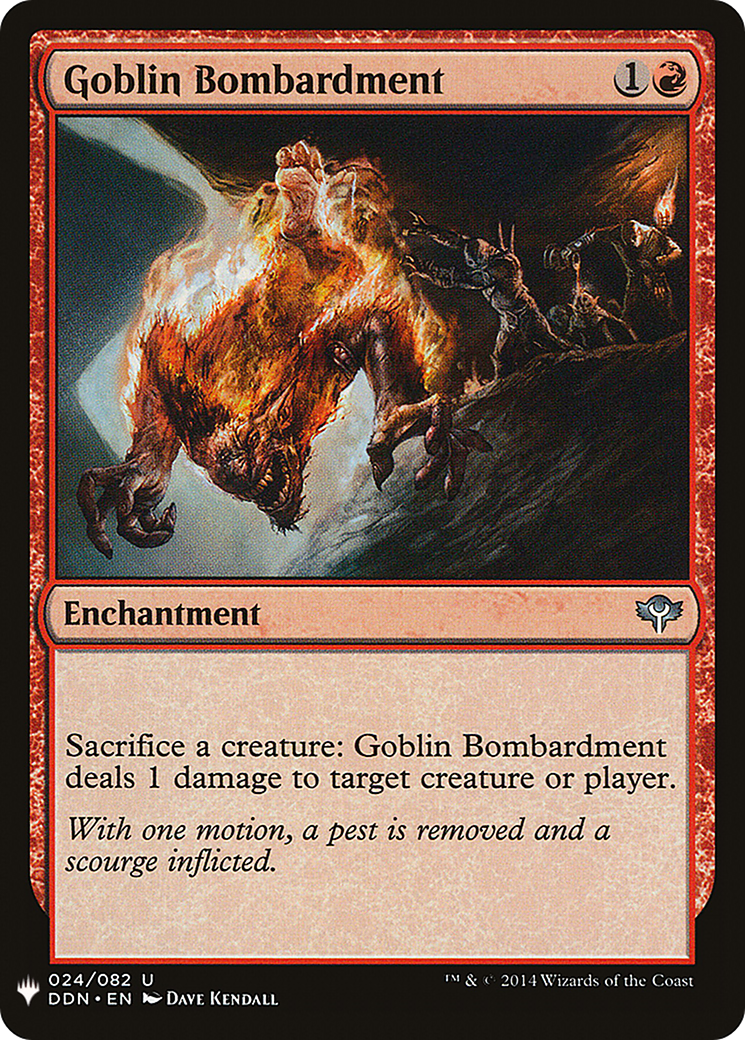 Goblin Bombardment [PLST-DDN-024]