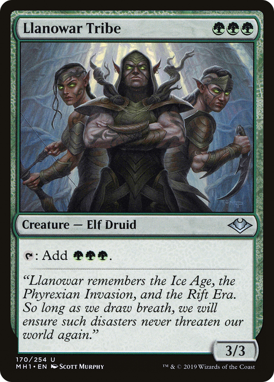 Llanowar Tribe [MH1-170]