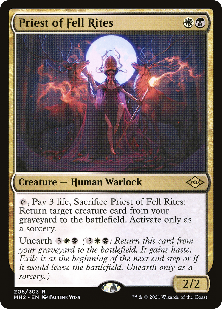 Priest of Fell Rites [MH2-208]