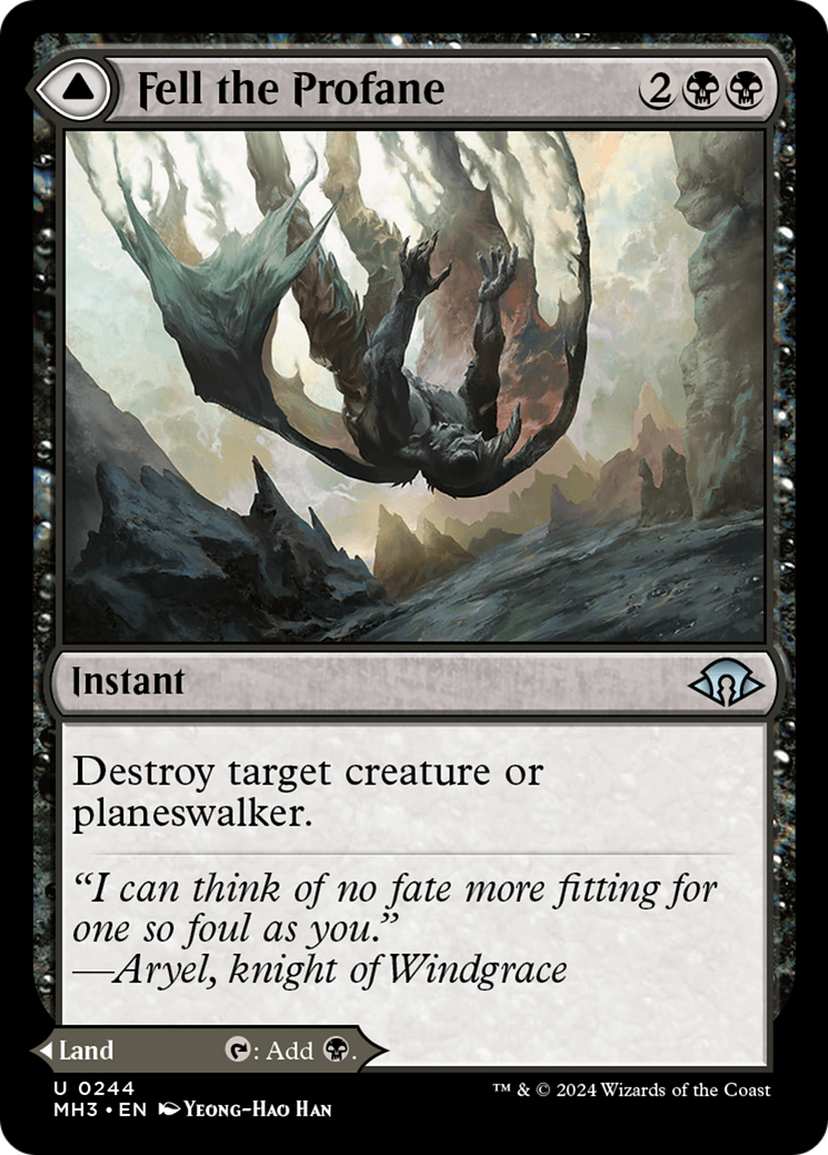 Fell the Profane // Fell Mire [MH3-244]