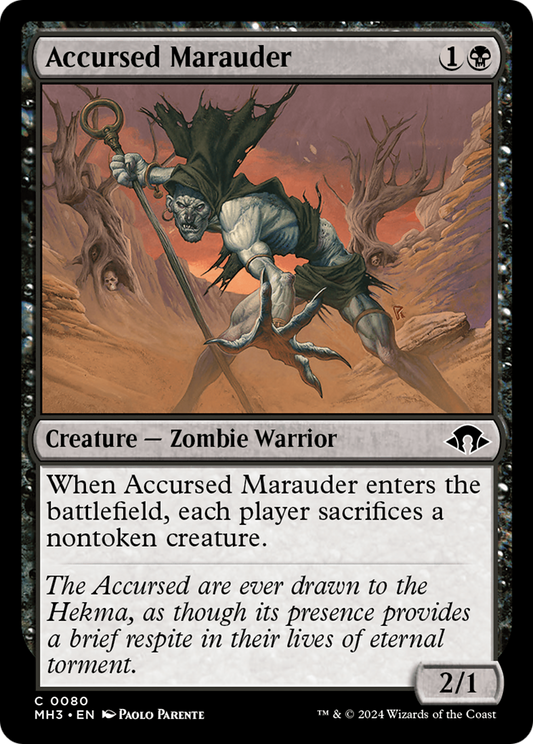 Accursed Marauder [MH3-080]