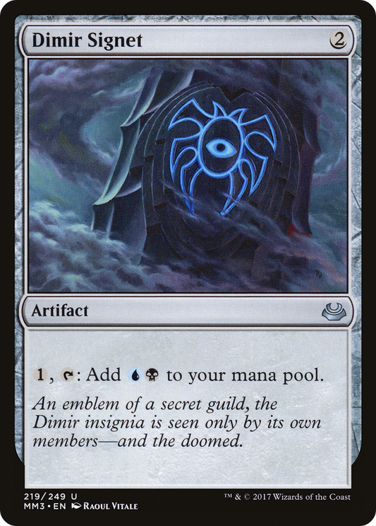 Dimir Signet [MM3-219]