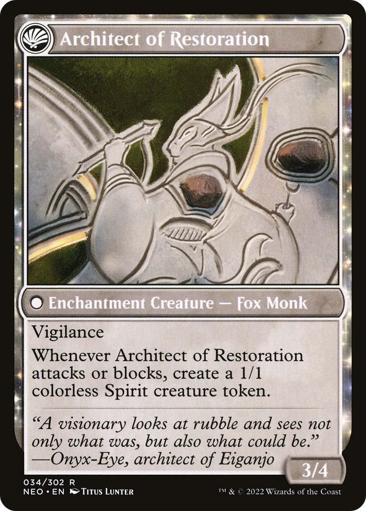 The Restoration of Eiganjo // Architect of Restoration [NEO-034]