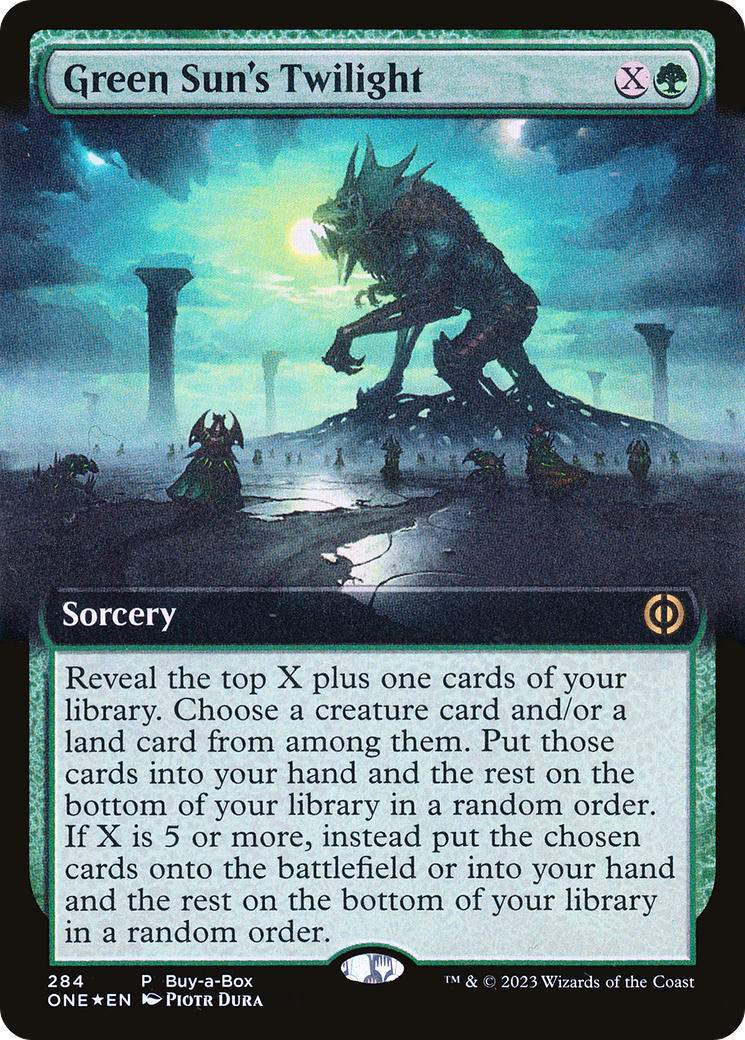 Green Sun's Twilight [ONE-284]