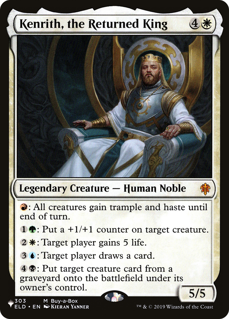 Kenrith, the Returned King [PLST-ELD-303]