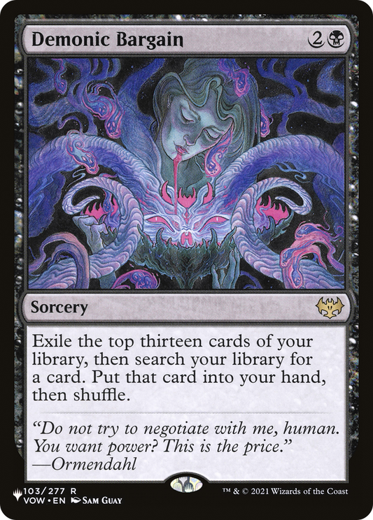 Demonic Bargain [PLST-VOW-103]