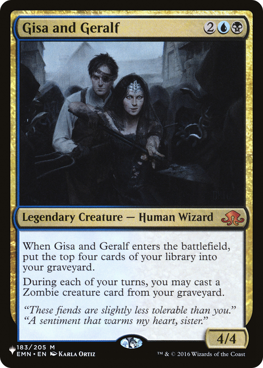 Gisa and Geralf [PLST-EMN-183]