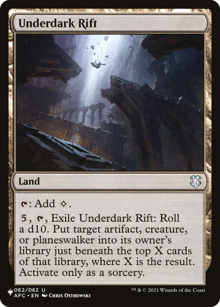 Underdark Rift [PLST-AFC-062]