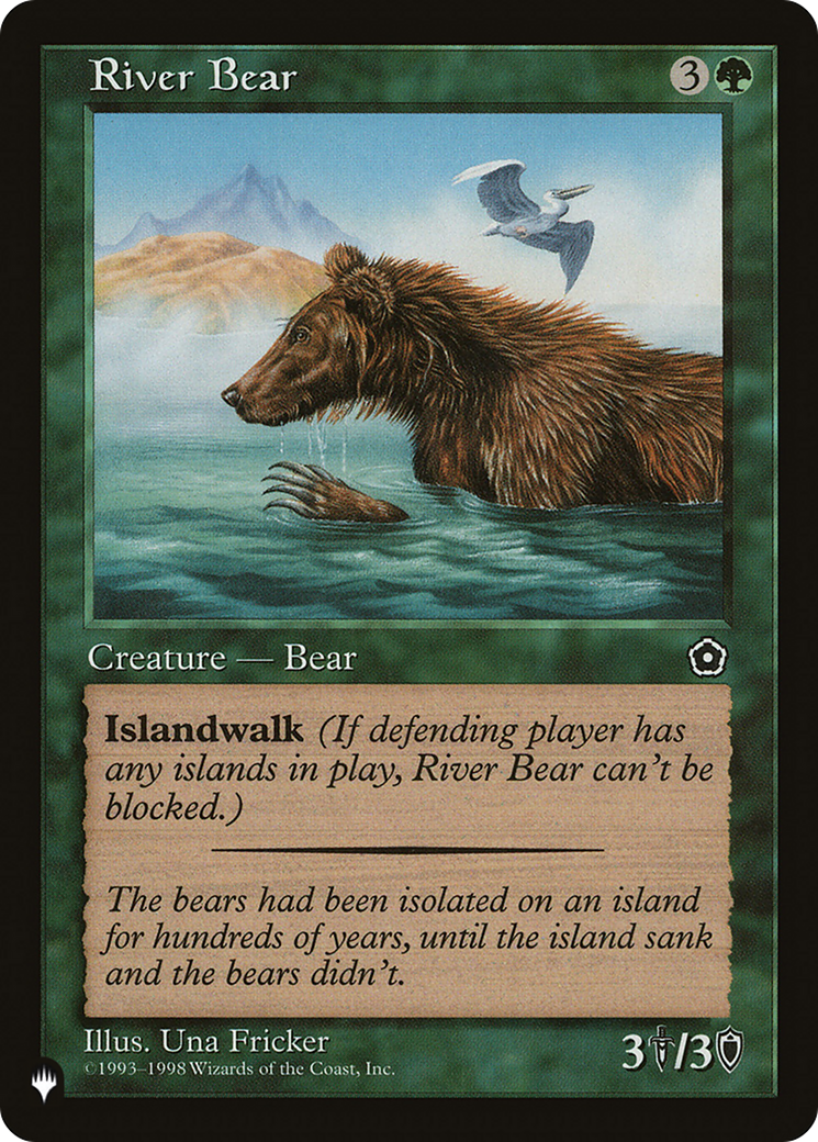 River Bear [PLST-P02-144]