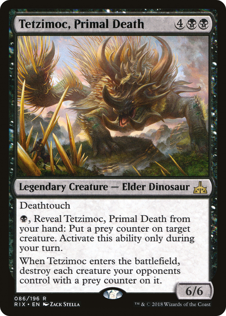 Tetzimoc, Primal Death [RIX-086]
